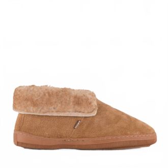 Lamofootwear Mens Bootie Slipper In Chestnut