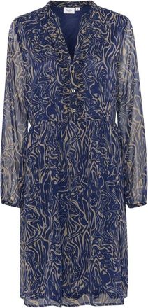 Saint Tropez ValerieSZ V-N Dress - - Dresses - Donna - Blu - S