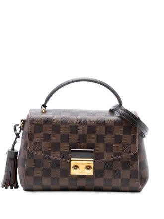 Louis Vuitton 2019 Damier Ebene Croisette satchel - Brown
