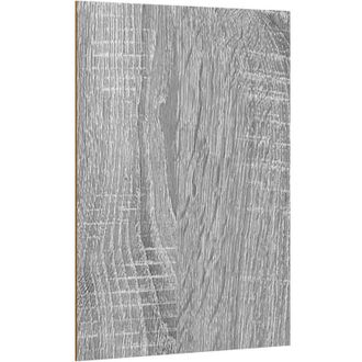 vidaXL Paneles Decorativos 150 Pcs Gris Sonoma 21 X 30 X 0.3 Cm Vidaxl