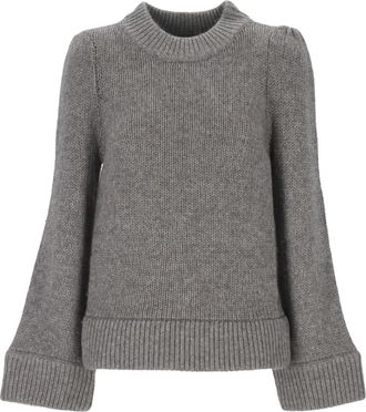 Madeleine Thompson Trui van wolblend - Grijs