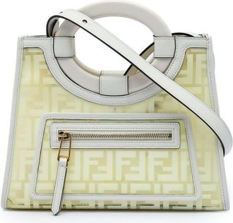 Fendi Pre-owned Fendi Zucca PVC Runaway Shopper Satchel Ladies 6I4W9D0JB7DLABJP