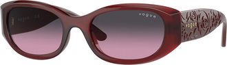 Vogue Eyewear VO5525S 309490 Womens Sunglasses Red Size 52