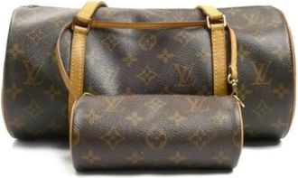 Louis Vuitton Pre-owned Weekend Bags, female, Brown, Size: ONE SIZE Pre-owned Canvas louis-vuitton-bags