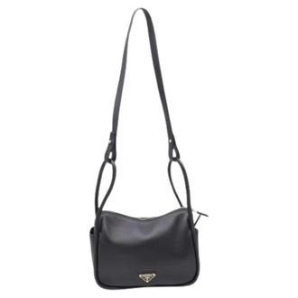 Prada Pre-owned Cross Body Bags, female, Black, Size: ONE SIZE Pre-owned Darling Tote Bag