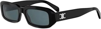 Celine Triomphe Zonnebrillen - unisex - Zonnebrillen - Zwart - 54 MM - Accessoires