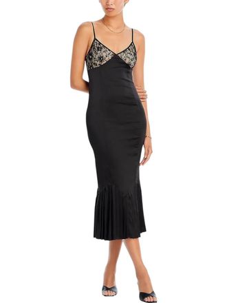 Fate Breaking Hearts Lace Dress In Black