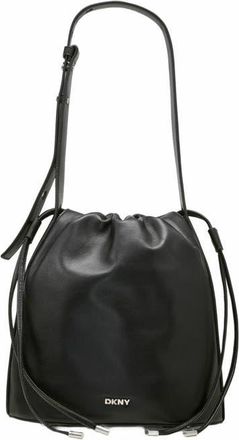 DKNY Channing Drawstring Bag in Black/silver at Nordstrom