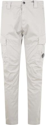 C.P. Company Tapered Broeken - Heren - Slim Fit Broeken - Grijs - L - Broeken