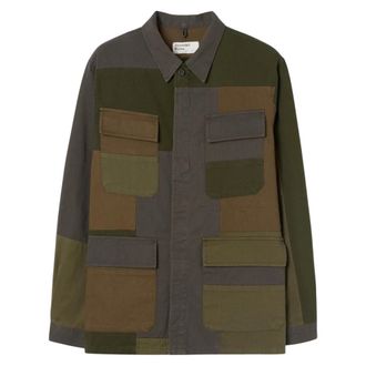 Universal Works Uomo, Giacche, Verde, XL, new