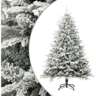 vidaXL &Aacute;rbol De Navidad Artificial Con Nieve Pvc Y Pe Verde 180 Cm Vidaxl