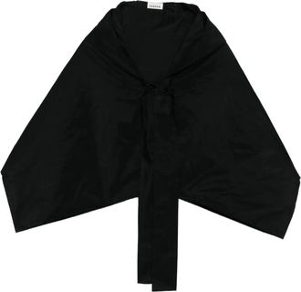 P.A.R.O.S.H. Giacca Pimpy con mantella - Nero