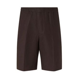 Ermenegildo Zegna Shorts - male - Zegna - Casual Shorts - Brown - L - Shorts