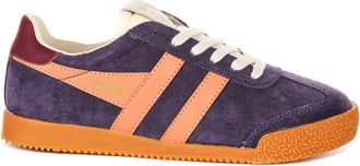 Gola Sneakers, female, Purple, 4 UK, Purple Suede Leather Womens Trainers