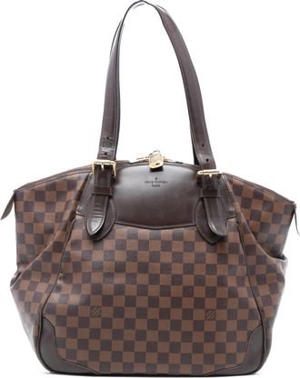 Louis Vuitton Pre-owned Womens Damier Ebene Verona Gm - Brown Textile - One Size