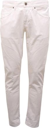 Dondup 5-pocket George Broek - Heren - Slim Fit Broeken - Wit - W31 - Katoen - Broeken