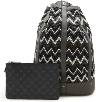 Louis Vuitton Pre-owned PVC/Leather Monogram Eclipse 2way Backpack - - Pre-owned - Uomo - Multicolore - ONE SIZE