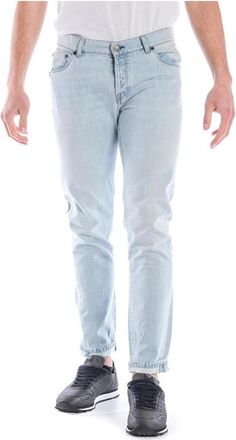 Daniele Alessandrini Jeans - Heren - Slim Fit Jeans - Blauw - W33 - Katoen - Jeans