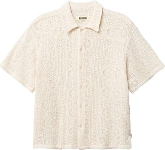 Woodbird Heren, Overhemden, Beige, Maat: L