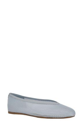 Calvin Klein Zinya Flat in Light Blue Mesh at Nordstrom, Size 8.5