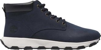 Timberland Winsor Park leren Ortholite-chukka-laarzen voor heren (Marine)