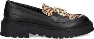 Liu Jo Mocassini con stampa - Nero
