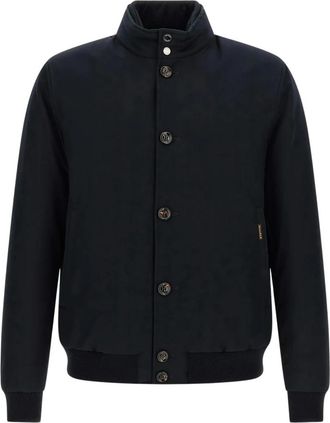 Moorer Jassen Navy - Heren - Bomber jackets - Blauw - 2XL - Jassen