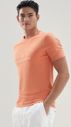 Brunello Cucinelli Multicolor Cotton Mens T-Shirt