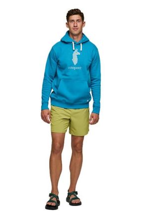 Cotopaxi Llama Pullover Hoodie - Mens in Lake at Nordstrom, Size Xx-Large