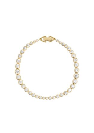 Ragbag Oda 925 Sterling Silver Bracelet - Gold - One Size