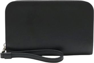Louis Vuitton Pre-owned Clutches, male, Black, Size: ONE SIZE Pre-owned Taiga Clutch Bag