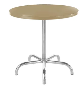 Schubiger M&ouml;bel Metalltisch S&auml;ntis Rund