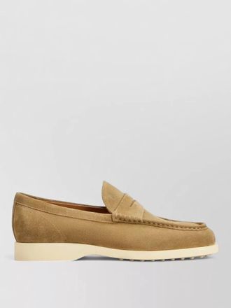 Tod's suede loafers