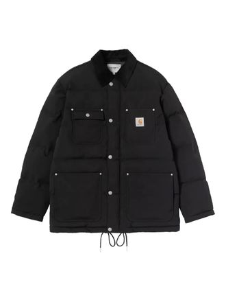 Carhartt Work in Progress Rayler jack met ribfluwelen kraag - Zwart