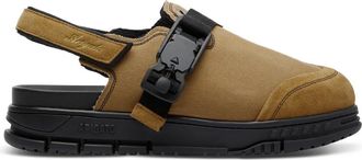 Axel Arigato Area Sandal - Heren - Klompen - Bruin - 41 EU - Katoen - Schoenen