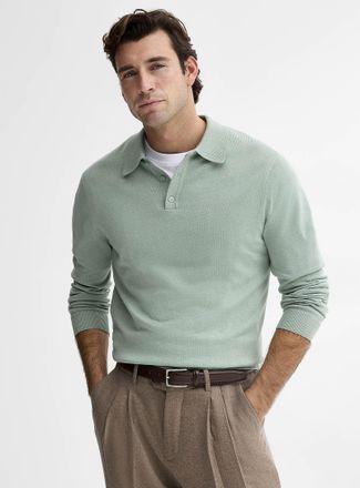 Le 31 Mens Modal-blend Polo Shirt sweater