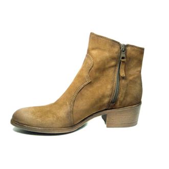 Mjus Schoenen, Dames, Bruin, 39 EU, Su&egrave;de, L48201.601.6106 Enkellaarsjes