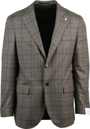 Luigi Bianchi Mantova Hombre, Chaquetas, Marr&oacute;n, Talla: XL
