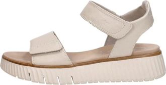 Tamaris Schoenen, Dames, Bruin, 39 EU, Leer, Comfort Sandalen Plat
