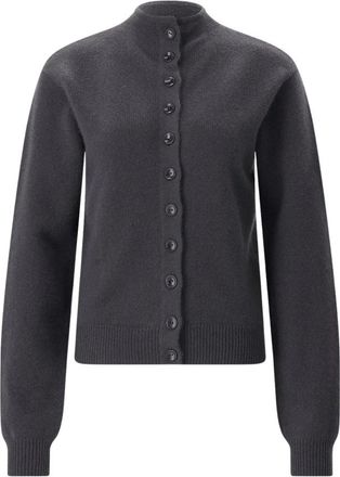 Christophe Lemaire Omkeerbare Kasjmier Cardigan - Heren - Vesten - Grijs - S - Kasjmier - Truien & Vesten