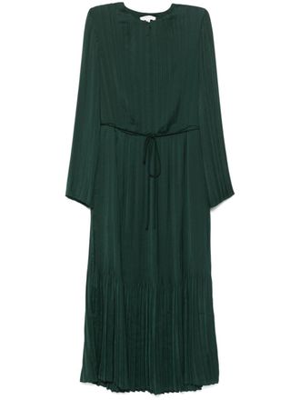 Vince Abito midi effetto pliss&eacute; - Verde