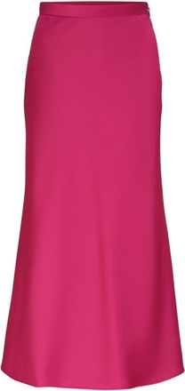 HUGO BOSS Dames Vinarea Effen Bodycon Tube Rok (Heldere Roze)
