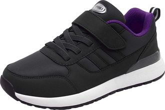 Generic Round Toe Trainers Women, Womens Softshell Easy Fastern Trainers Wide, Comfortable Flat Soled Sneakers Fashion Solid Color Sneakers Casual And Versati