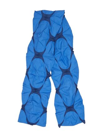 Post Archive Faction (PAF) taffeta scarf - men - Nylon/Feather Down - One Size - Blue