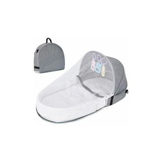 OEM Lettino Da Viaggio Per Bambini Con Zanzariera A Baldacchino, Lettino Pieghevole Con Zanzariera In Cotone Traspirante Lettino Da Viaggio Bionico Nido C