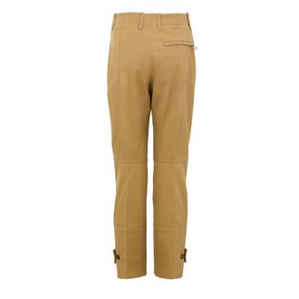 Bottega Veneta Womens Beige Cotton Pant