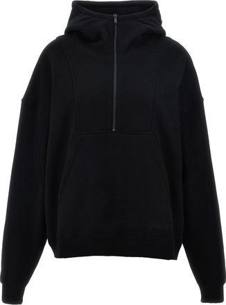 Saint Laurent Black Camionneur Molleton hoodie