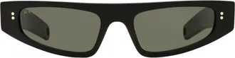 Gucci GG1634S Angular Cat-Eye Sunglasses - Black