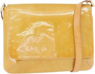 Louis Vuitton Pre-owned Cross Body Bags, female, Beige, Size: ONE SIZE Pre-owned Leather Vintage Cross Body Bag