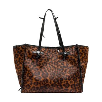 Gianni Chiarini Dames, Tassen, Bruin, Maat: ONE Size Leer